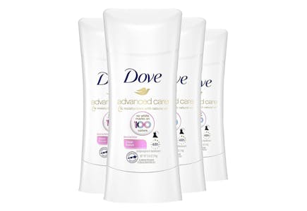 2 Dove Deodorant Packs (8 Sticks Total)