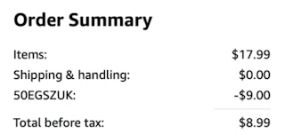 A screenshot of the total