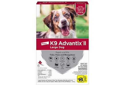 2 K9 Advantix Large Dog (1 Year Supply)