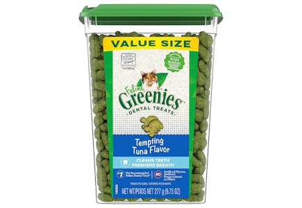 2 Feline Greenies (19.5 oz Total)