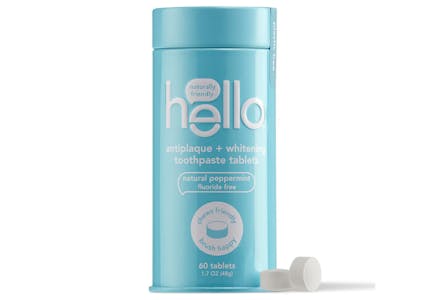 3 Hello Toothpaste Tablets