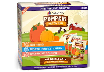 3 Weruva Pumpkin Pet Food Topper (36 total)