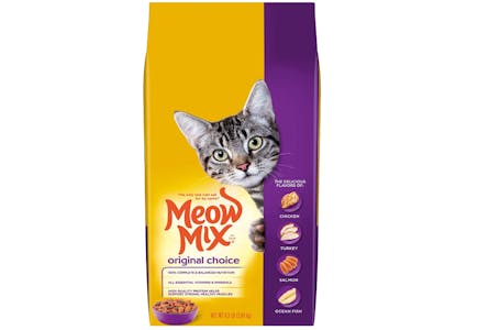 2 Meow Mix Original Choice Dry Cat Food