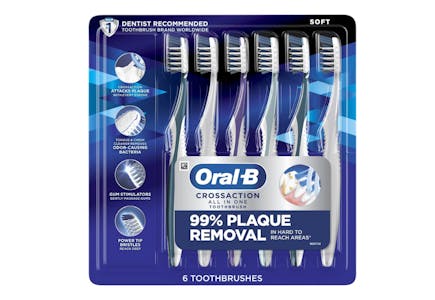 Oral-B 6-Pack Toothbrushes