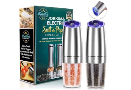  Automatic Salt and Pepper Grinder