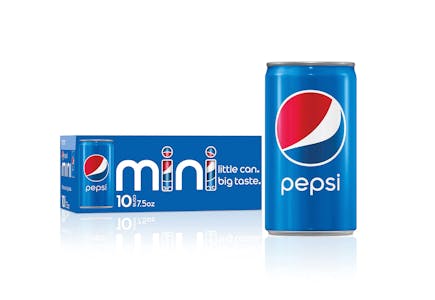 Pepsi Mini Can 10-Pack