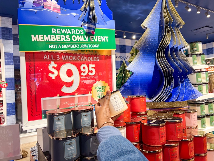 Candle day sale.