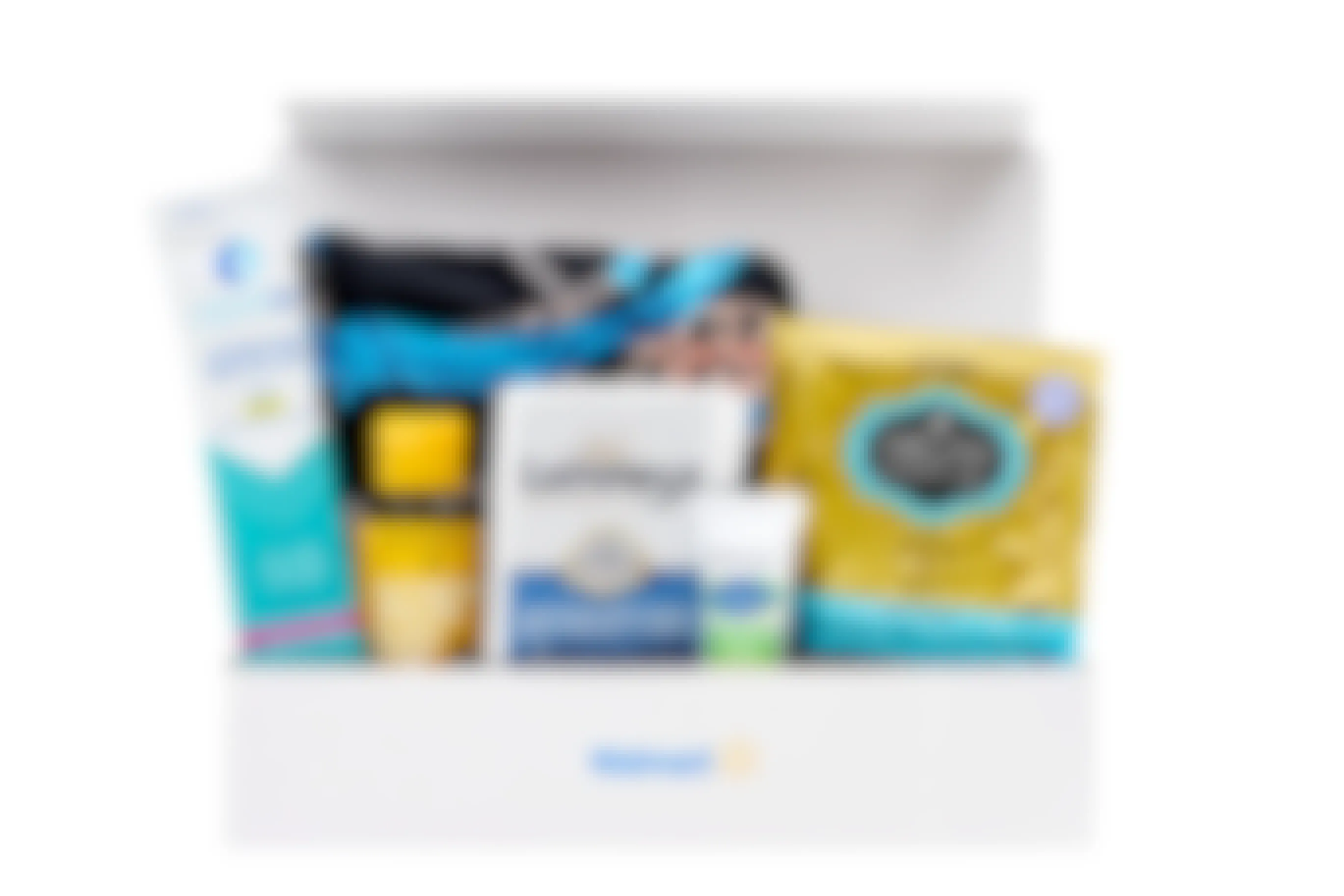 Walmart Beauty box with products