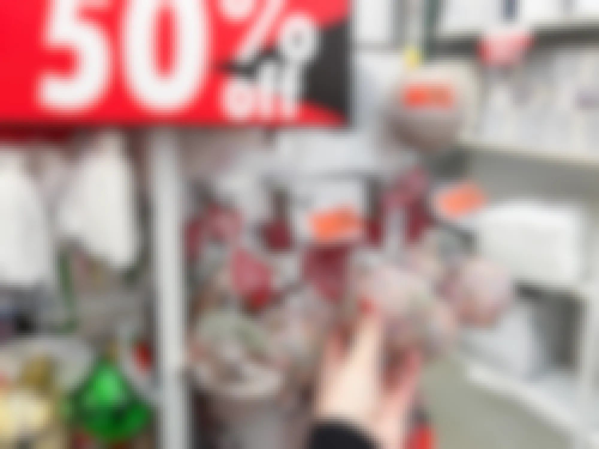 christmas ornaments clearance at closing bed bath and beyond store