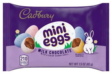 6 Cadbury Mini Eggs Bags
