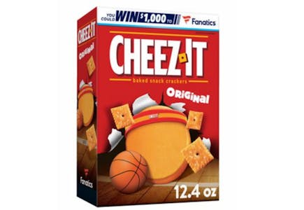2 Cheez-It Snack Crackers
