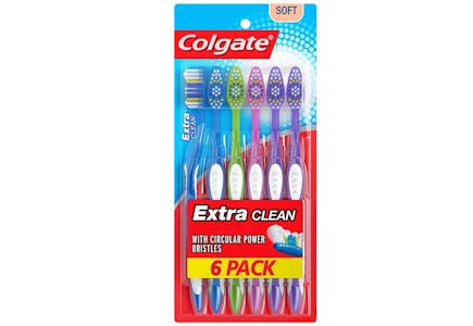 Colgate Toothbrush 6-Packs