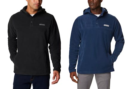 Half Snap Fleece Hoodie