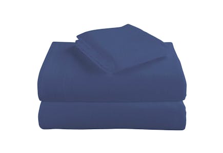MHF Home Blue Flannel Sheet Set