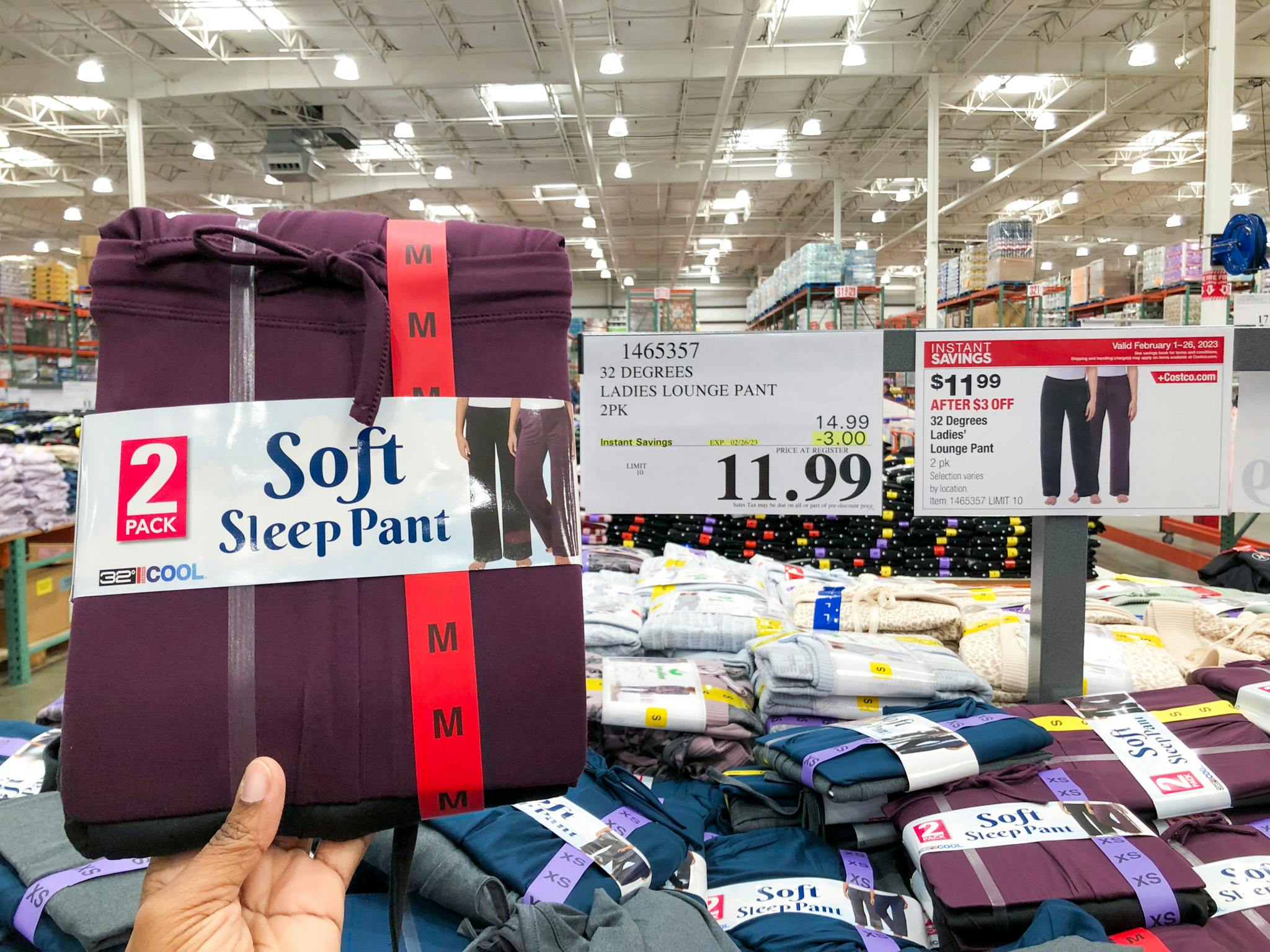 32 Degrees 2-Pack Lounge Pants, Only $12 at Costco (Reg. $15) - The Krazy  Coupon Lady