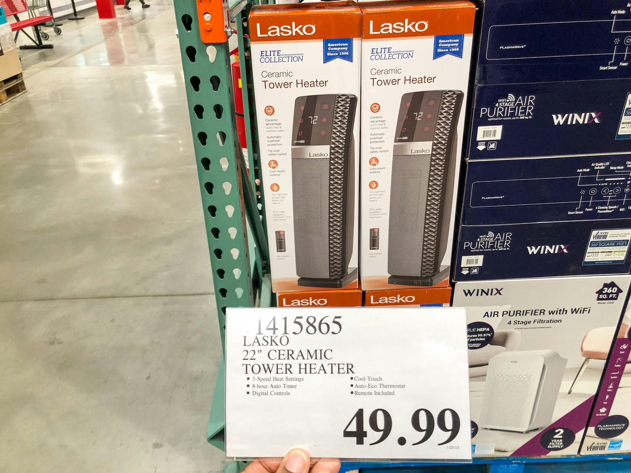 tower heater