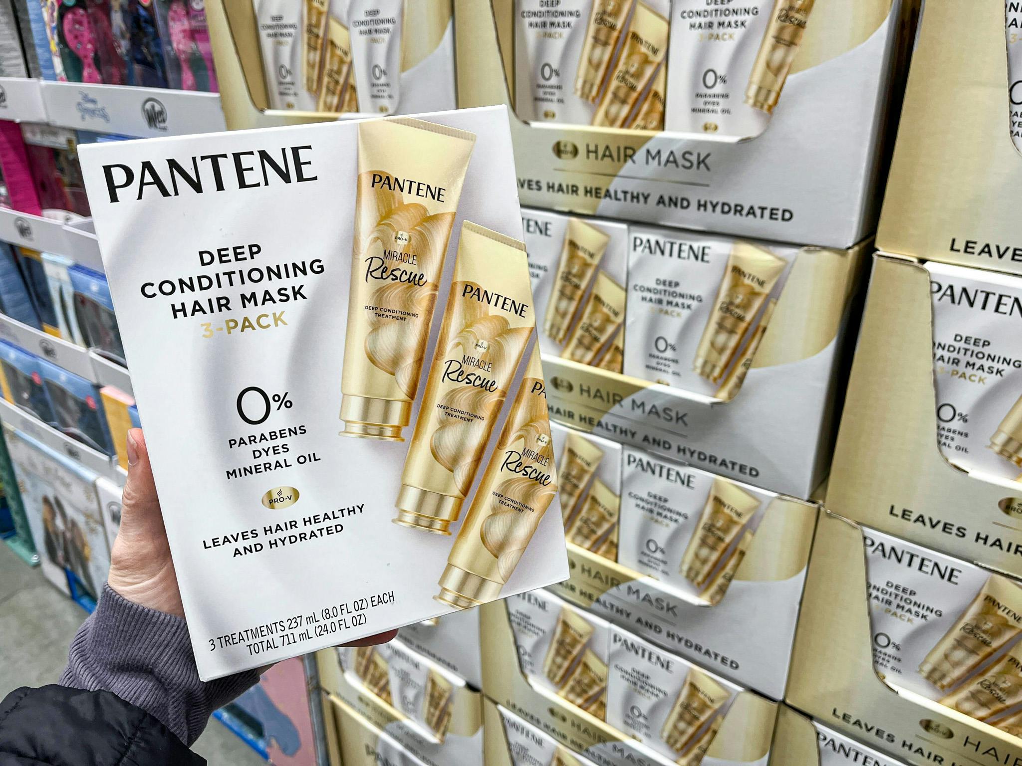 Pantene Hair Mask 3Pack, Only 4.97 at Costco The Krazy Coupon Lady