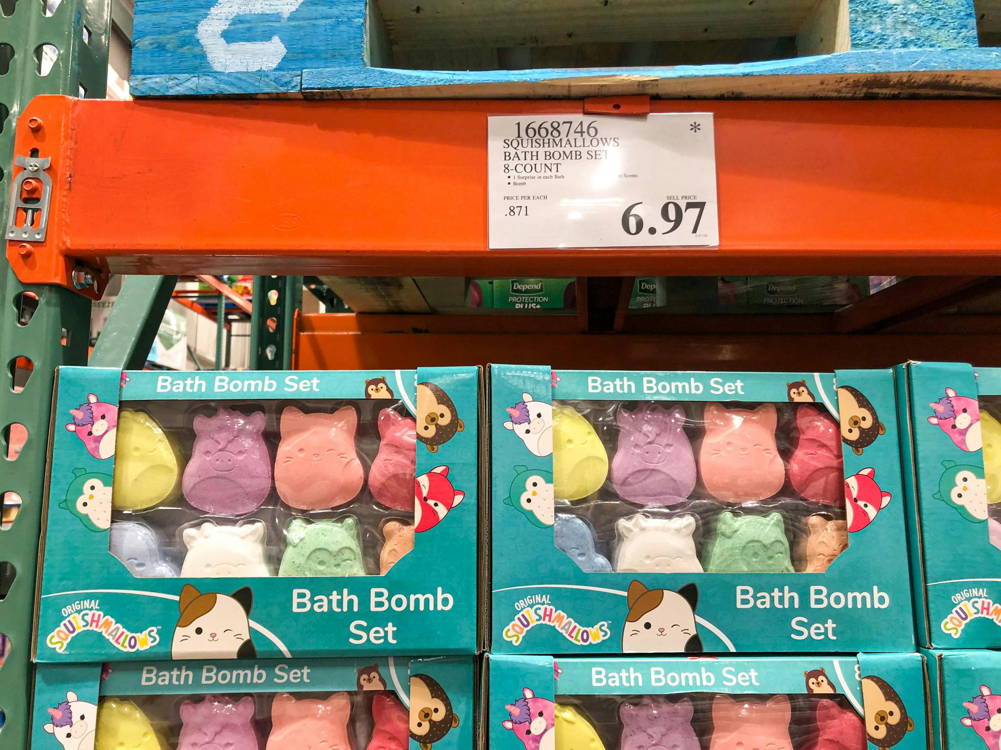 squishmallow bath bomb set