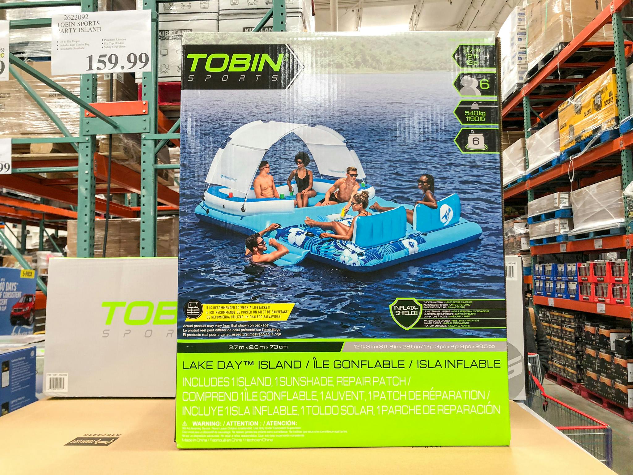 Your Ticket to Summer Fun Tobin Sports Inflatable Party Island at Costco The Krazy Coupon Lady