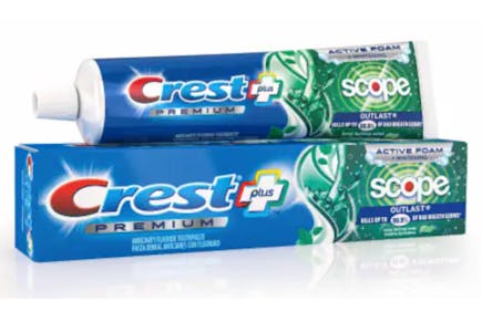 Example: 3 Crest or Oral-B Dental Care