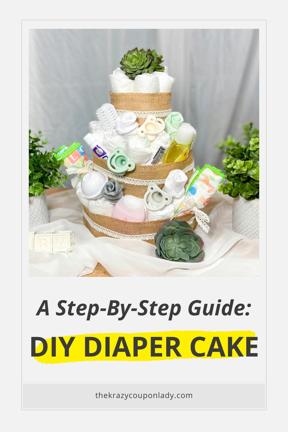 Wrap Up the Perfect Gift With a DIY Diaper Cake: A Step-by-Step Guide
