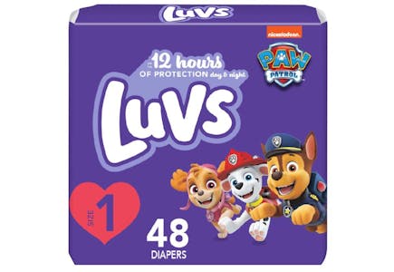 3 Packs Luvs & Huggies Diapers