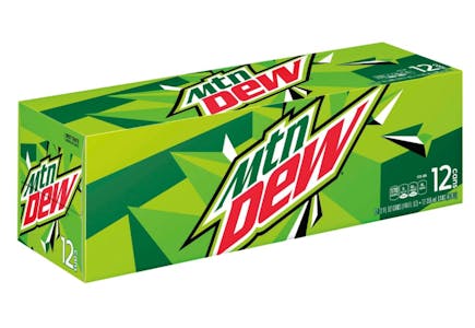 3 Mtn Dew 12-Packs
