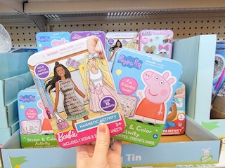 barbie and peppa pig magnetic activity kits