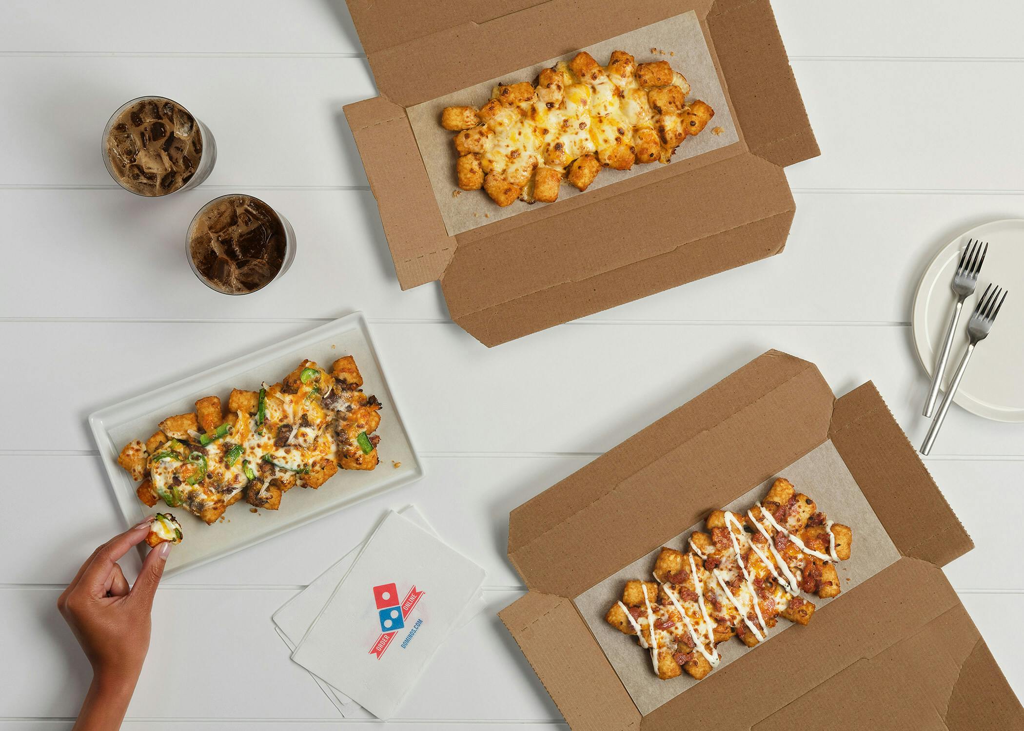 Domino's Loaded Tater Tots Launch Just in Time for the Game Day