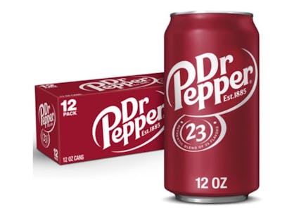2 Dr Pepper Soda 12-Packs