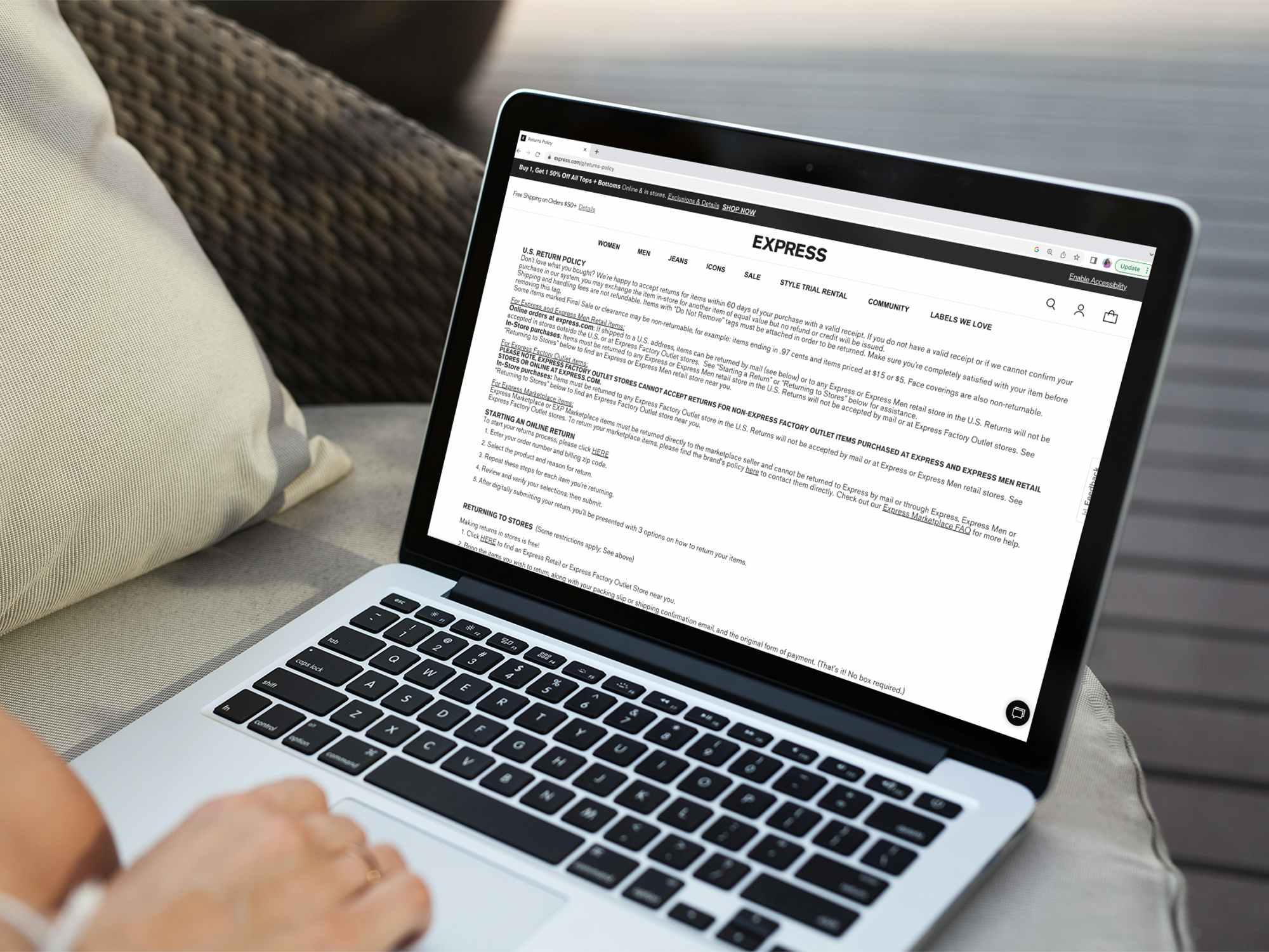 Express Return Policy: Here's What To Know - The Krazy Coupon Lady