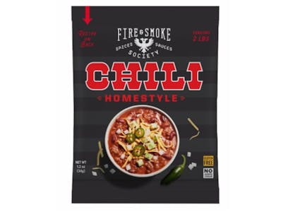 Fire & Smoke Society Chili Seasoning Packet