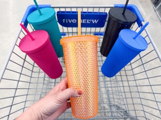 five below starbucks studded tumbler dupes