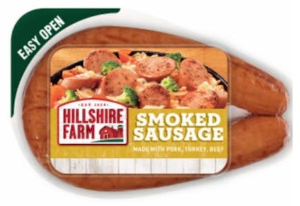 2 Hillshire Farm Smoked Sausage