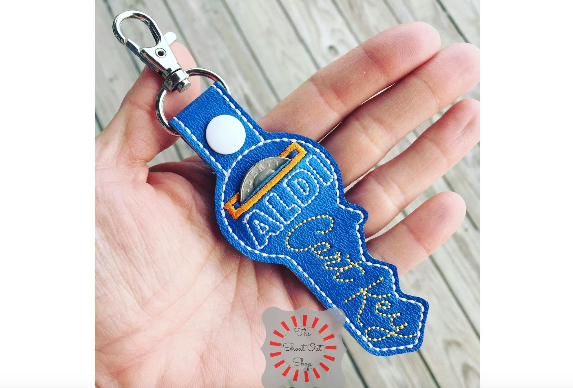 Key Chain Quarter Keeper
