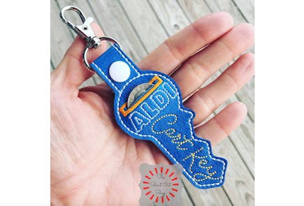 Key Chain Quarter Keeper