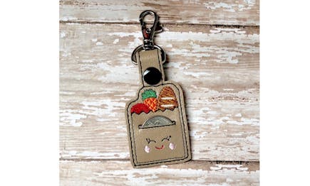 Grocery Bag Quarter Holder