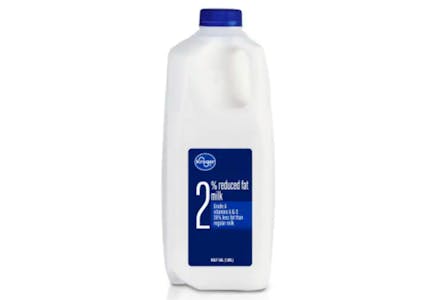 Kroger Milk Half-Gallon