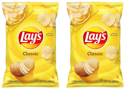 2 Bags of Lay's Chips