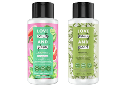 BOGO Love Beauty and Planet