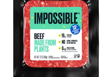 2 Packs Impossible Plant Based Beef