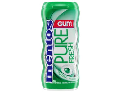 5 Mentos Pure Fresh Gum