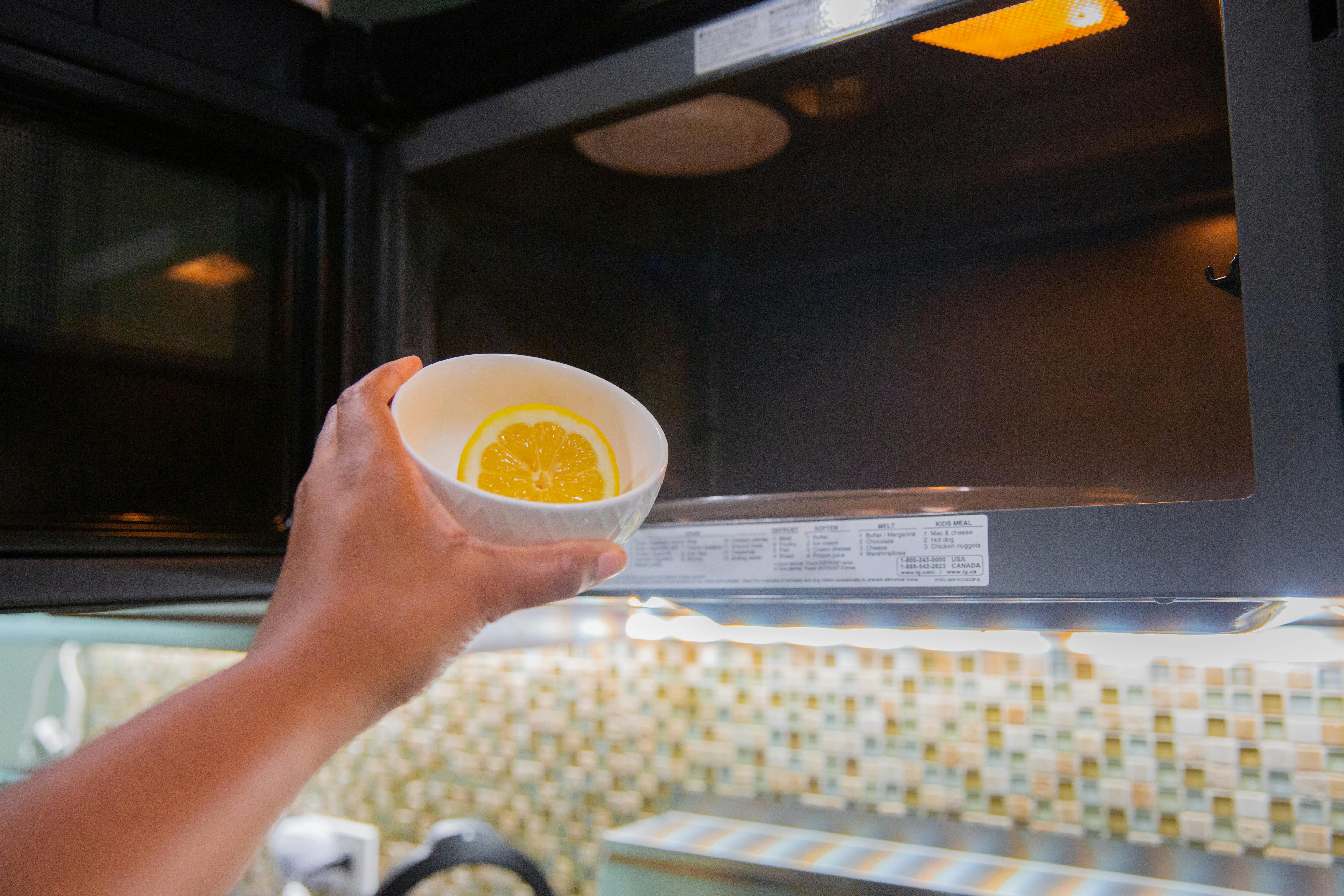 How to Deep Clean a Microwave for Under $1