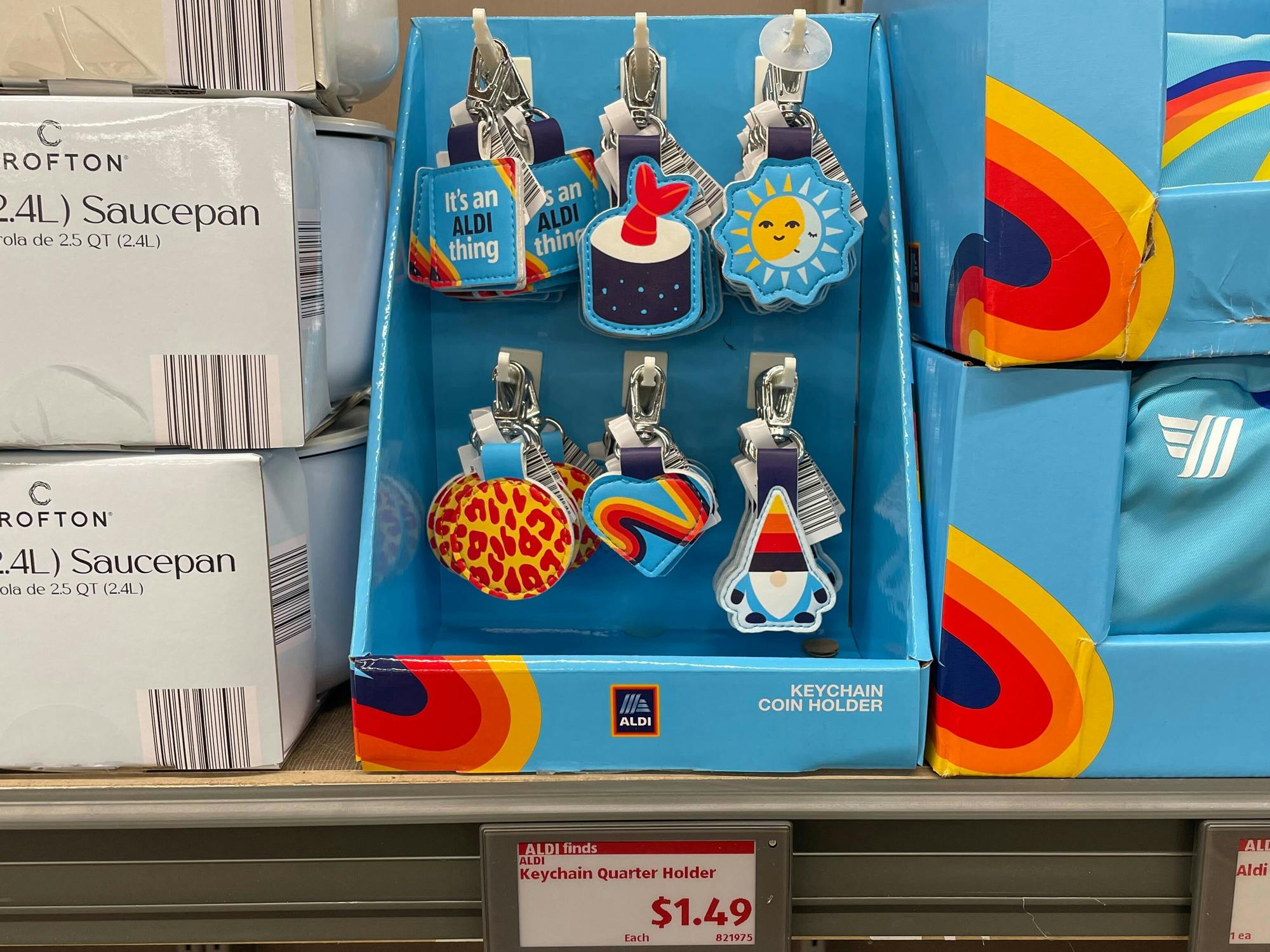 Aldi quarter store holder