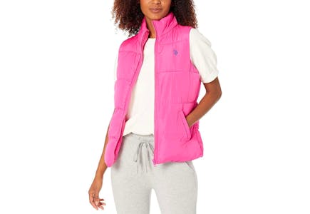 U.S. Polo Assn. Women's Puffer Vest