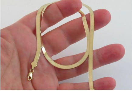 14K Gold-Plated Chain Necklace