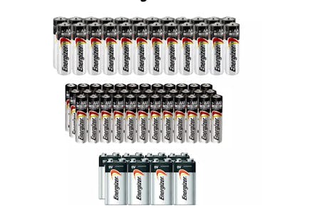 68-Pack Energizer Batteries