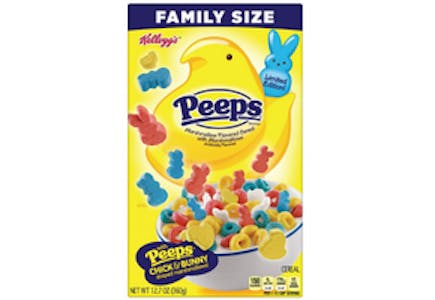 Peeps Family Size Cereal