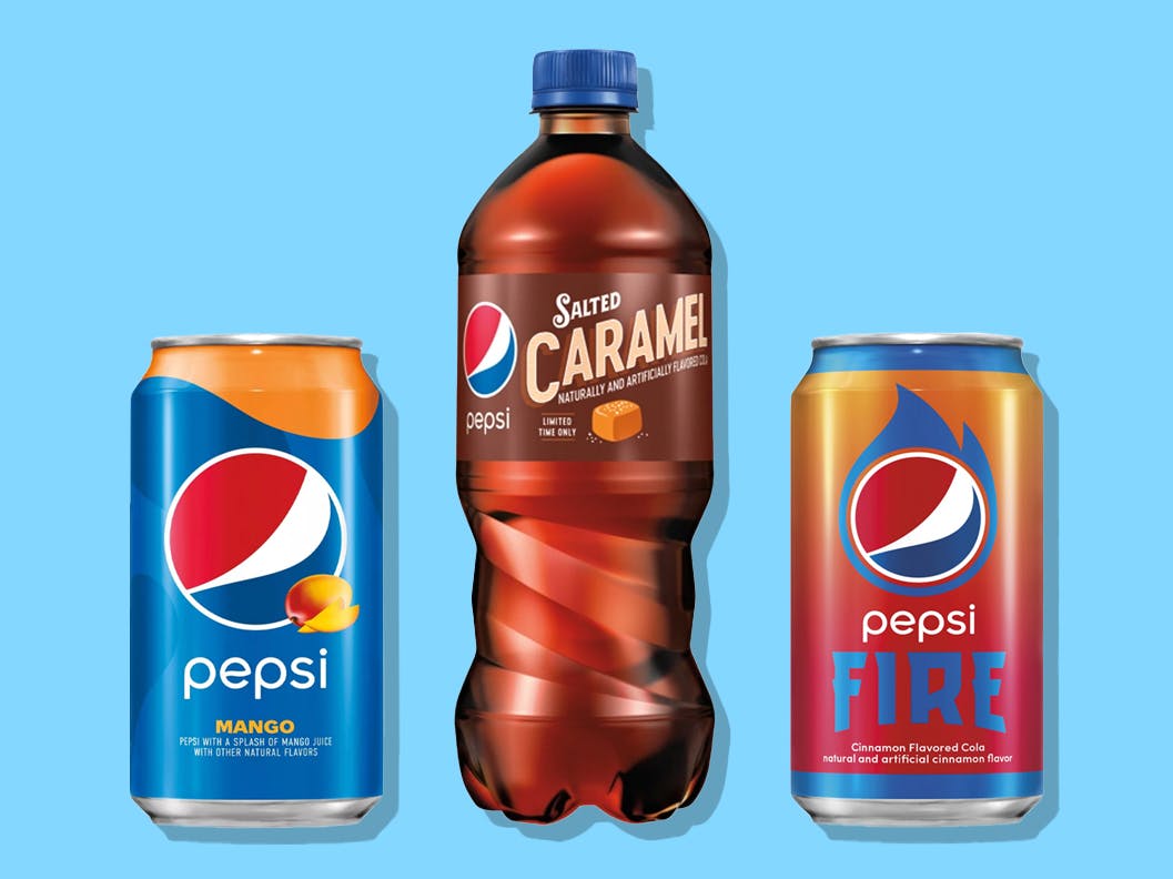 past limited time only pepsi flavors