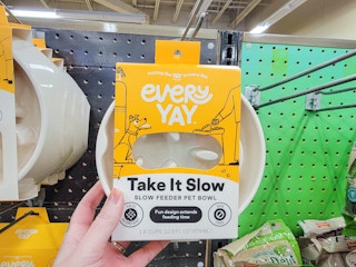 slow feeder dog bowl